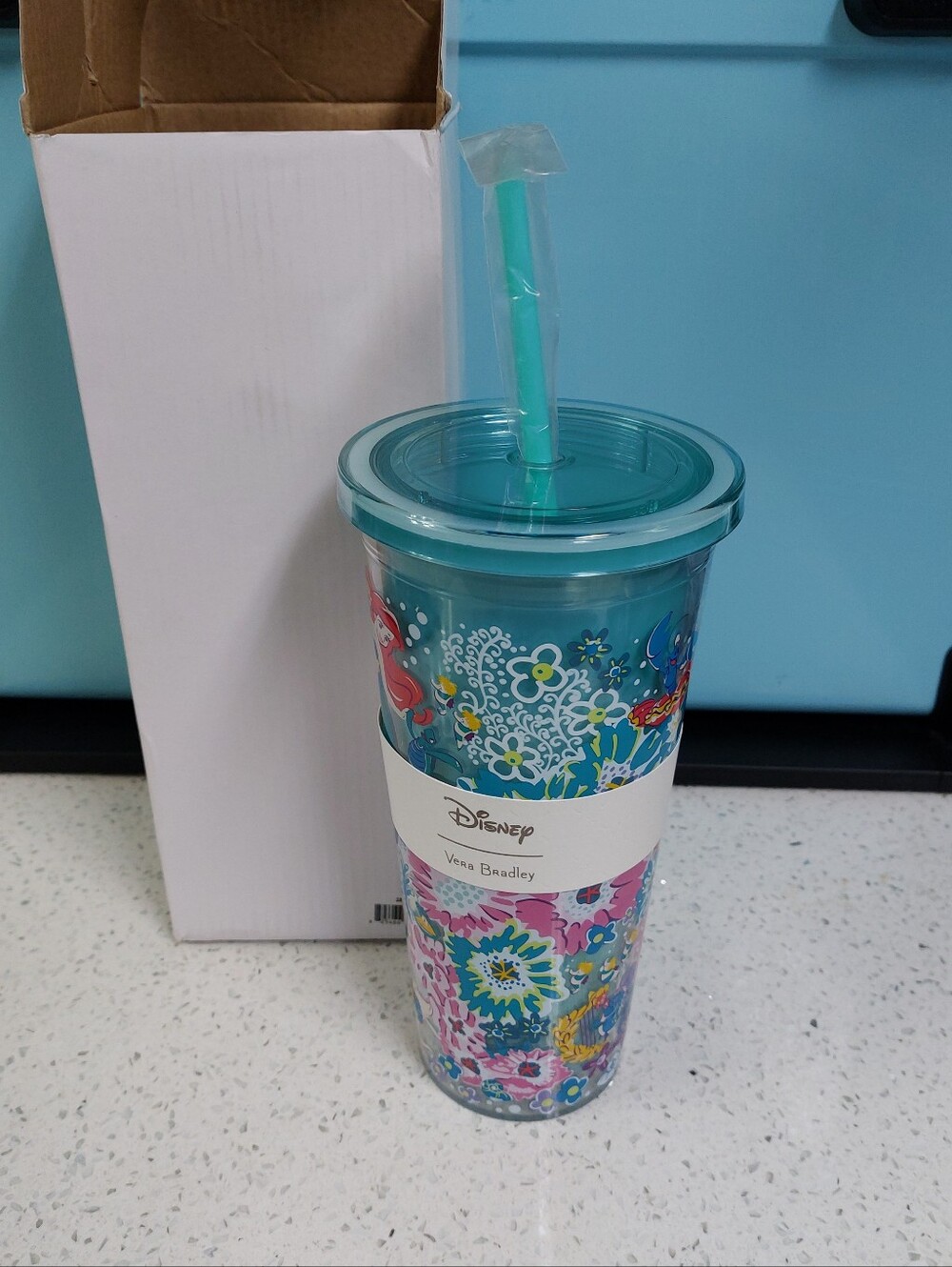 Vera Bradley Disney Little Mermaid Tumbler